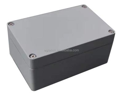 China aluminum alloy wiring box electrical distribution box 125*80*58 for sale