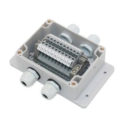 China Good quality electrical waterproof box single use power fiber optic junction box for sale