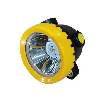 China Kl1.2ex Cordless Cap Lamp, LED Headlamp, Miner′s Light, Asttar Yellow Miner Lamp for sale