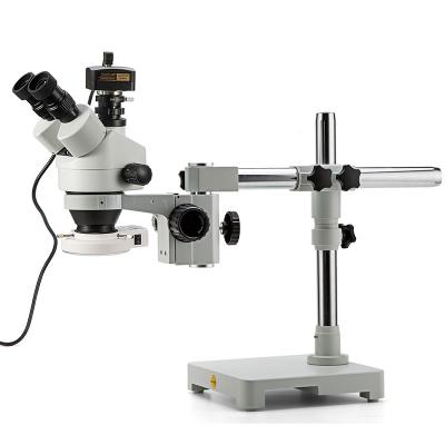 China High Quality Zoom 3.5X-90X Trinocular Zoom PCB SWIFT Stereo Microscope Laboratory Anterior Microscopes for sale