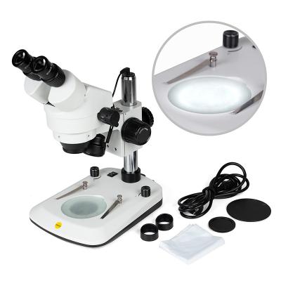 China High Quality Hot Selling 7X-45X China Official Store Fast School Binocular Stereo Microscope With Coarse And Fine Focus for sale