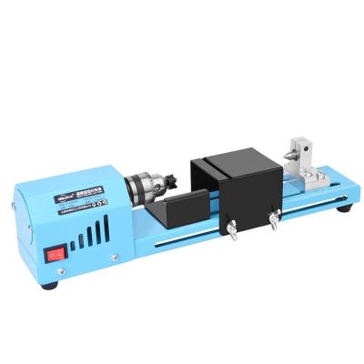 China Home Use Miniature Max Length 145MM Miniature Woodworking Bead Processing Lathe For Processing Bracelets for sale