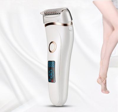 China 2021 New Triple Blade Epilator 3-in-1Sharp Blade Electric Shaver Head Remove Back Leg Arm Bikini Lip Hair Tool IPX6 Waterproof Shaver for sale