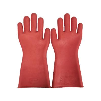 China Safety Work Safety Gloves Electrical Work Protection Insulated Gloves Natural Rubber Waterproof Work Gloves for sale