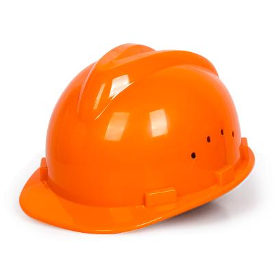 China PE Hard Hat Thickened Sensational Protective Breathable Anti Building Construction Safety Helmet for sale