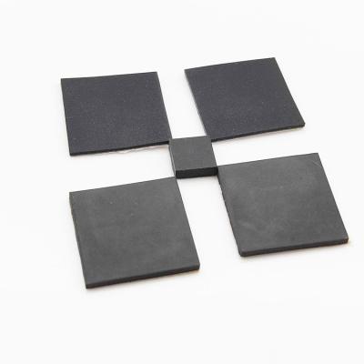 China With 3M self-adhesive and various silicone material square rubber foot for sale