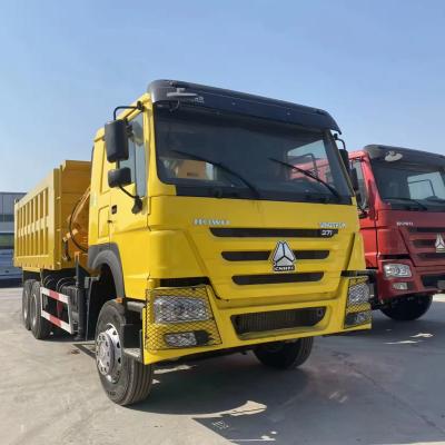 China SINOTRUK HOWO Yellow Crane Made in China used dump truck howo dump truck piston > 8L for sale