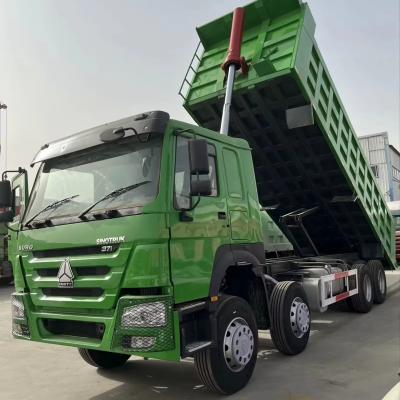 China Construction Industry Good Condition Used HOWO Tipper Truck 12 Wheels 8x4 50 Tons 60 Tons Dump truck For Sale for sale