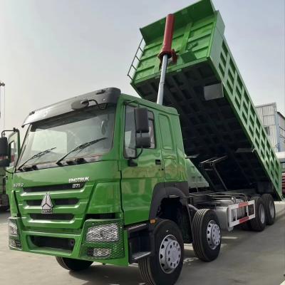 China Good Price Howo Mining truck CNHTC Sinotruk Truck 12 Tires Dump Truck Used and new bucket For Sale > 8L for sale