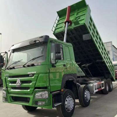 China Safty Used Sinotruck 8x4 12 Wheels 30~50 Ton Howo Tipper Dump Truck For Sale for sale