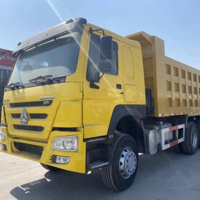 China Safty Low Price Howo Right or Left Hand Drive 371 375 400 420HP Second Hand Tipper Truck 10 Wheel 6x4 Used Mining Dump Truck For Sale for sale