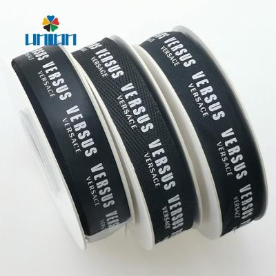 China Sustainable High Quality Custom Printed Twill Tape For Garment Accessories for sale