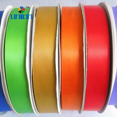 China Fast Delivery China Factory Wholesale Solid Color Satin Ribbon for sale