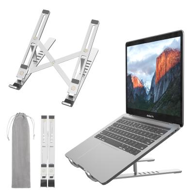 China Factory Supply Adjustable Portable Adjustable Laptop Stand Folding Aluminum Laptop Stand for sale