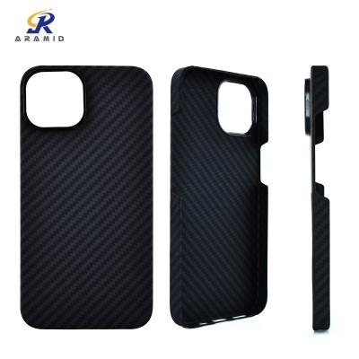 Κίνα Νέα τηλεφωνική υπόθεση Kevlar άφιξης για το iPhone 14 σειρές, κινητή περίπτωση ινών άνθρακα προς πώληση