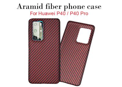 중국 매우 얇은 Huawei P40를 위한 로고에 의하여 Aramid 섬유 Huawei 인쇄되는 상자 판매용