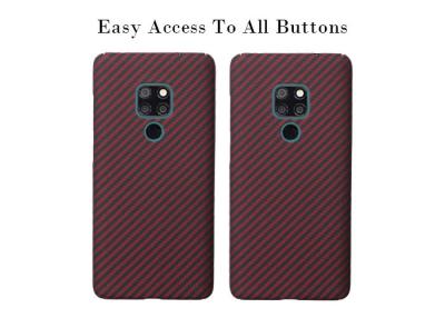 China Anti Fingerprint Aramid Fiber Huawei Mate 20 Shockproof Case for sale