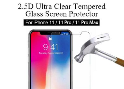 China 0.33mm ultra klarer AGC ausgeglichenes Glas-Schirm-Schutz für iPhone 11 zu verkaufen