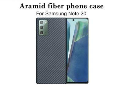 China Kugelsicherer materieller Aramid-Kohlenstoff-Faser-Telefon-Kasten für Samsung Note 20 ultra zu verkaufen