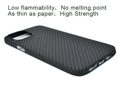 China Anti Fingerprint Scratch Proof Matte Aramid Fiber Phone Case For iPhone 12 for sale