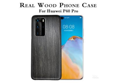 Chine Caisse en bois gravée antichoc de téléphone pour Huawei P40 pro à vendre