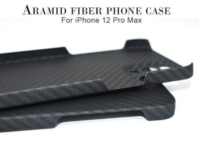 China van de de Camerabescherming van iPhone 12 Promax aramid fiber case with Volledig de Koolstofgeval Te koop