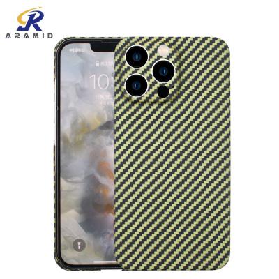 China No Color Fading 1500D Aramid Fiber iPhone 13 Case for sale