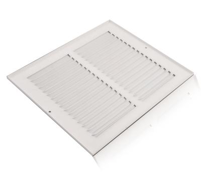 China 1 Traditional Steel Return Air Vent Grilles 1 Grille - Duct Cover Grill for Sidewall and Ceiling for sale