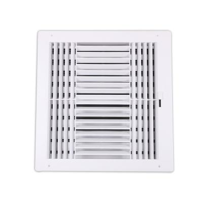 China Traditional Plastic Four Way Air Vent Grille Plastic Ceiling Vents for sale