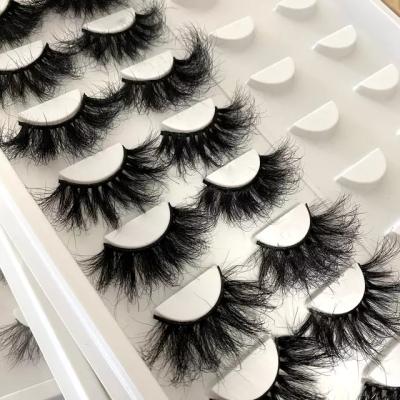 China 25-30 Periods Wholesale 3d Real Mink Eyelash Full Strip Lashes 3d Mink Eyelash Strip Lashvendor Cruelty Mink Fur Lashes free for sale