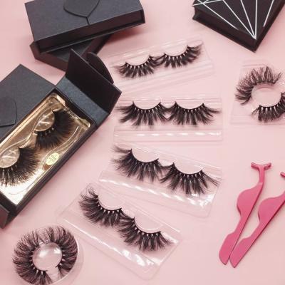 China 25-30 Times Korean Synthetic Fiber Strip Eyelashes 3D False Vision With Eyelash Package for sale