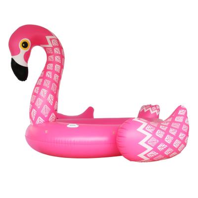 China Outdoor Water Fun Custom Inflatable Water Party 4 6 Island Floating Loungers Unicorn Island Rest Unicorn/Flamingo/Bird People People for sale