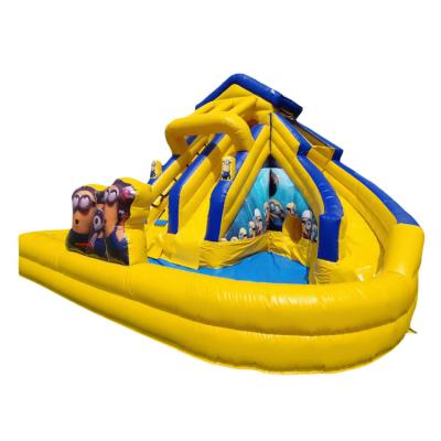 China Inflatable Game Commercial Adult Combo Bouncer Kids Water Slide Water Park Jumping Bouncy Castle Bounce House for sale