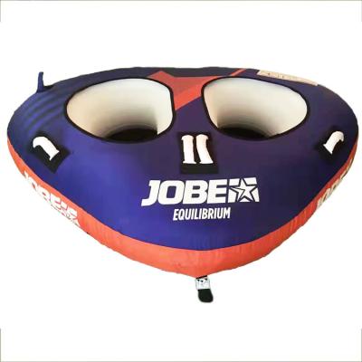 China Chinese Water Sport Activity Supplier of Inflatable Boat Water Lake Tow Tube Towing 3 Person Jet Ski, Ring Approved EN71&ASTM for sale