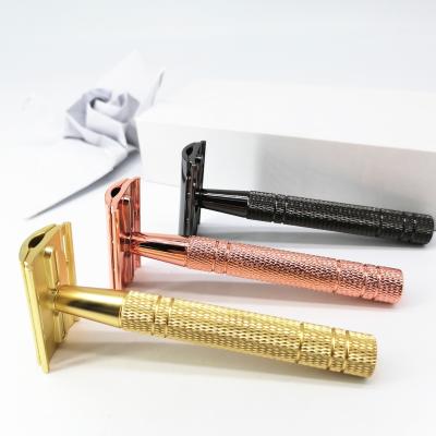 China Wholesale Classic Single Double Blade Safety Razor Necessary Edge Shaving Razor for sale