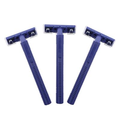 China Hotel Twin Disposable Bipolar Piece Disposable Blade Man Razor Ladies Hotel Razor for sale