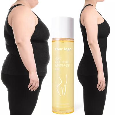 China Moisturizer Moisturizer Wholesale Custom Natural Plant Extract Weight Loss Oil Skin Firming Fat Burning Body Slimming Anti Cellulite Massage Oil for sale