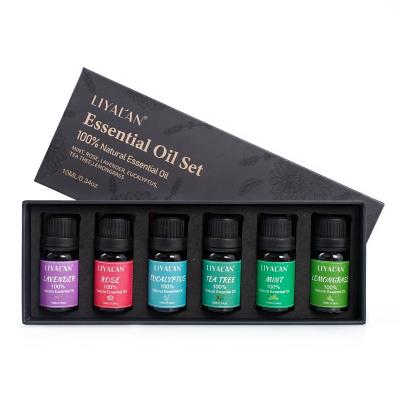 China Skin Revitalizer Skin Revitalizer Factory Direct Selling Essential Oil Set - Top 6pcs 100% Pure Natural Aromatherapy Oils Gift - Therapeutic Grade Essential Oil for sale