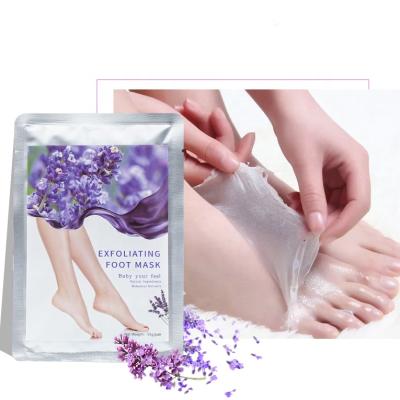 China Amazon Hot Selling Vegan Foot Exfoliating Moisturizer Foot Skin Care Pads Peel Off Feet Mask for sale