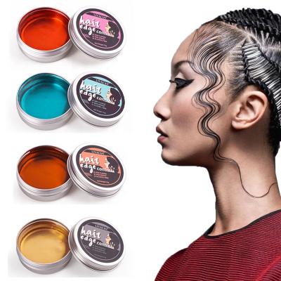 China LIYALAN Private Label Organic Vegan Braid Gel Alcohol Free Hair Styling Strong Hold Edge Control For Natural Hair for sale