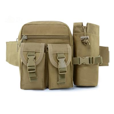 China Military Water Bottle Detachable Pouch Package Pussy Water Proof Trekking Waist Bag Tactical Bag for sale