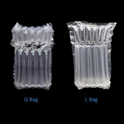 China Best PE Supplier Protective Packing Inflatable Pillow Bubble Film Bags Manufacturer Air Column Bag for sale