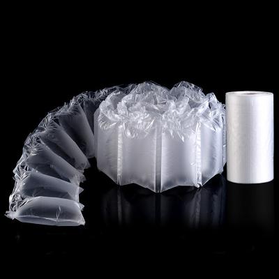 China PE Saving Cost Durable Zero Film Packing Pillow Bubble Cushion Air Filling Column Inflatable Bag for sale