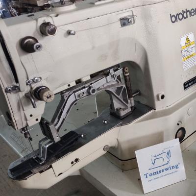 China Store Used Programmable Sewing Machine Old 2nd Second Hand Maquinas De Coser Industriales Garment Brother-KM 430D Bartacking Usedas for sale