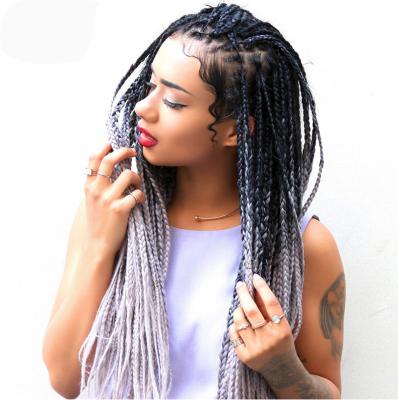 China Synthetic Hair x Expression Pressure Braid Hair Braiding Hair Box Braid Crochet Synthetic Hair Extension for sale