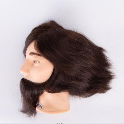 China Silky Straight Wave Beauty School Mannequin Heads With 100%human Hair for sale