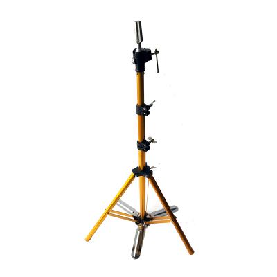 China Hair Salon Tools Adjustable Training Mannequin Tripod Stand Holder Wig Head Stand for sale