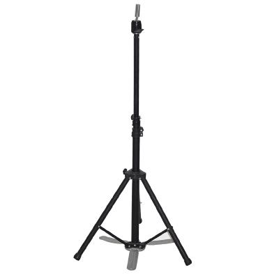 China Hair Salon Tools Adjustable Training Mannequin Tripod Stand Holder Wig Head Stand for sale