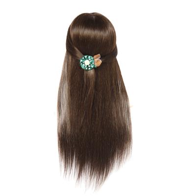 China Real Wave 18inch 60% Silky Straight Hair Shaping Head For Hair Salon for sale