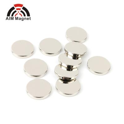 China Industrial Magnet Supplier Gold Magnet Round Disc Magnet Neodymium for sale